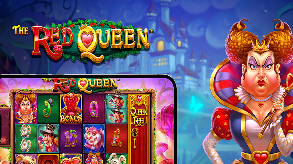 Red Queen, slot, Rainha Vermelha, cassino online, vitórias surpreendentes.